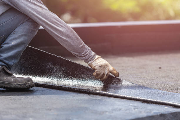 Professional Exterior Waterproofing technician working in Hanover, IN